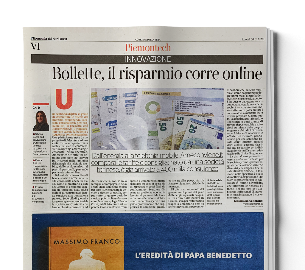 piemonte tech, articolo su ameconviene.it