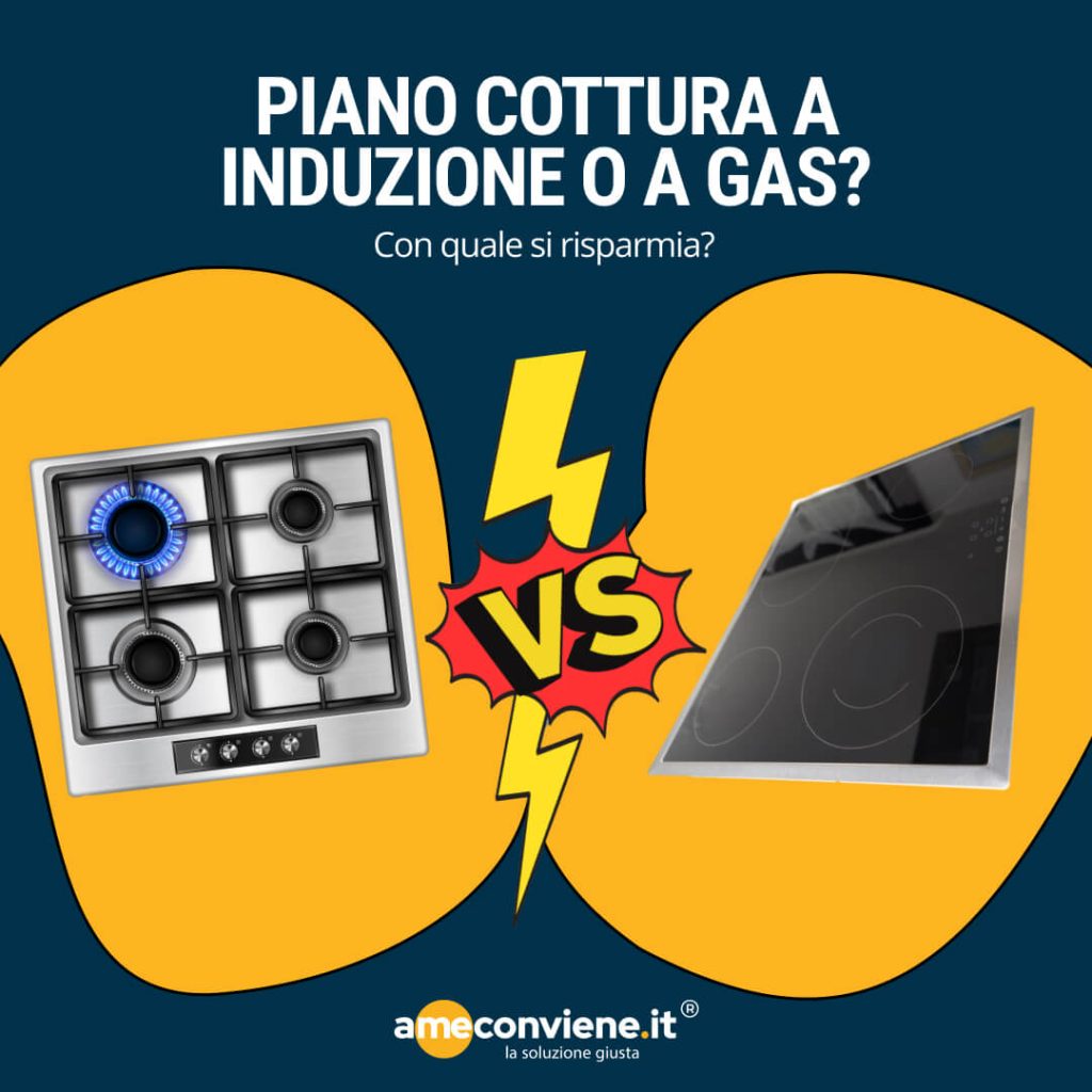 Piano cottura induzione e piano cottura gas